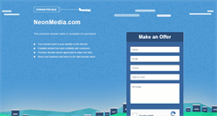 Desktop Screenshot of neonmedia.com